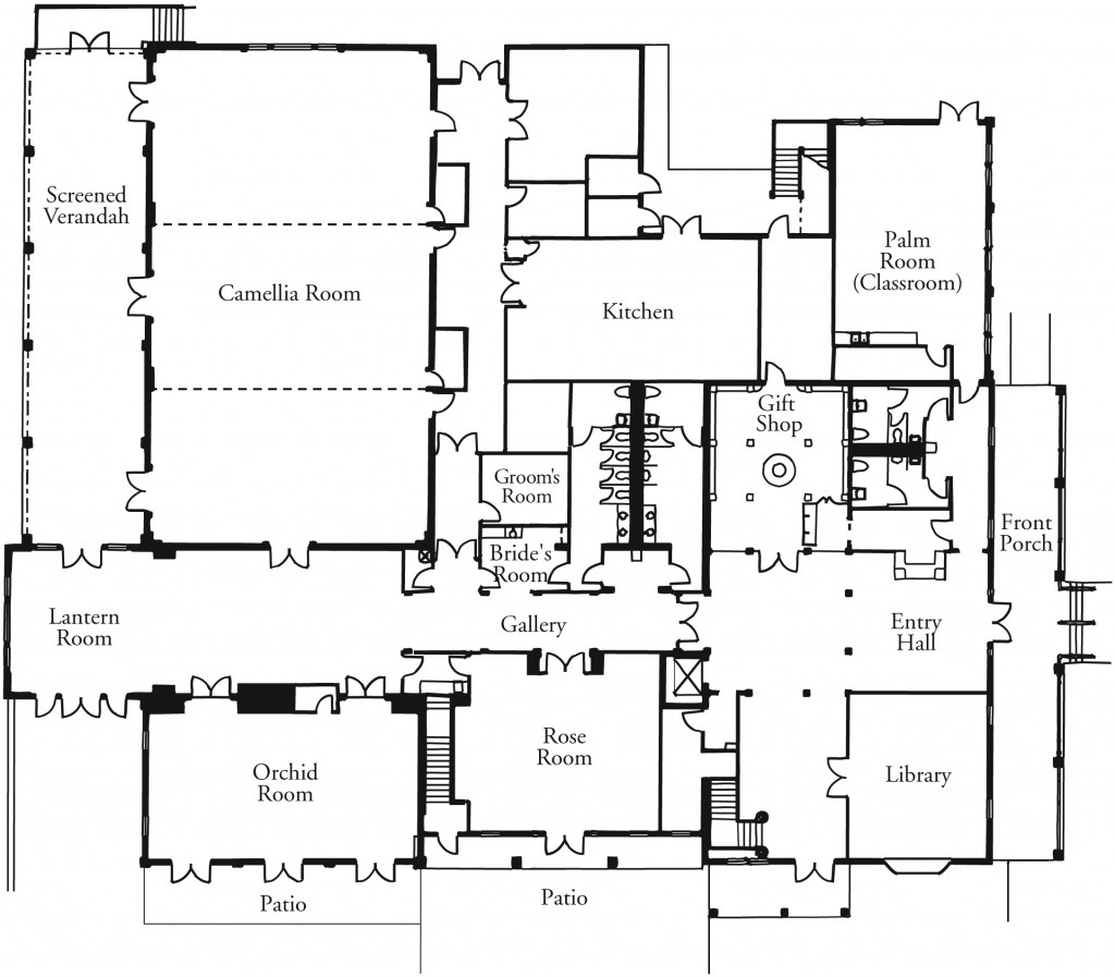 floor plans plan dimensions room house garden leu gardens rentals ft