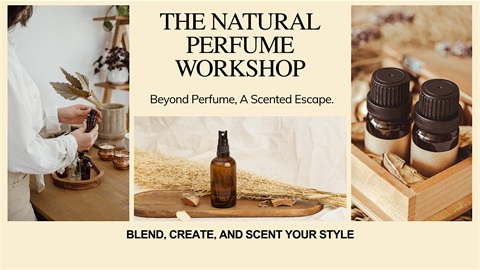 Person using essential oils with 