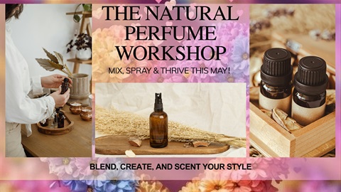 Perfume oil bottles. Text says 